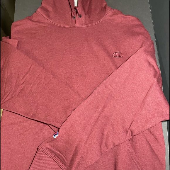 X-Large Burgundy Champion Hoodie - Picture 2 of 3